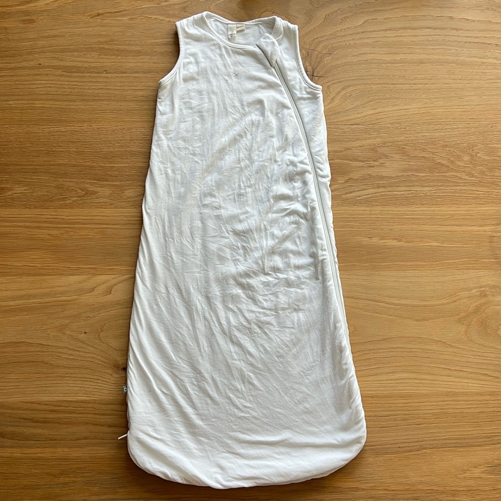 Kyte Baby Sleep Bag 1.0 Tog White - Stain